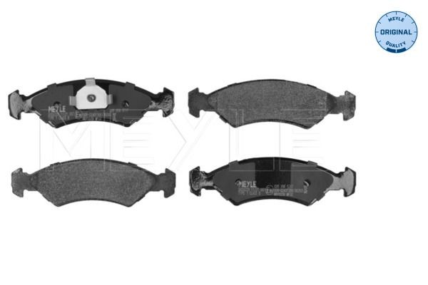 MEYLE Brake pad set Article number: 025 208 5717 cheaply