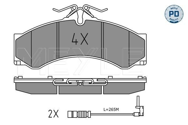 MEYLE Flange, central injection Article number: 100 129 0006 cheaply