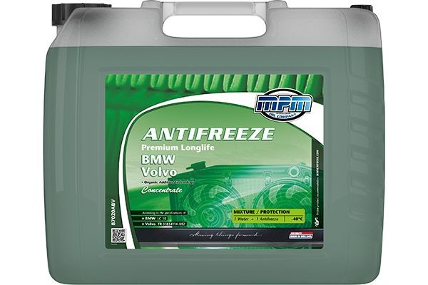 MPM 87020ABV Antifreeze TRANSIT CUSTOM E-Transit Custom 286 PS Electric