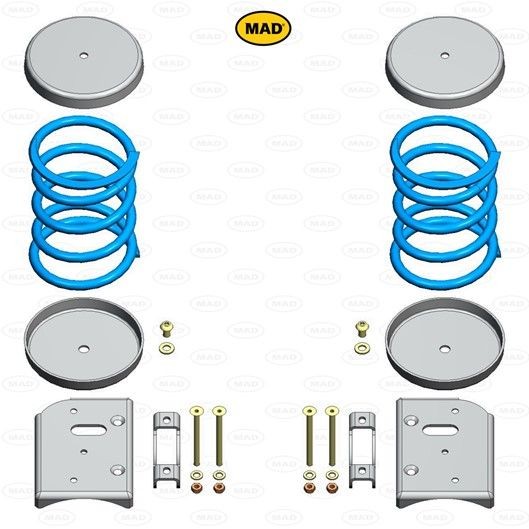 MAD Suspension kit, coil springs Article number: HV-068210 cheaply