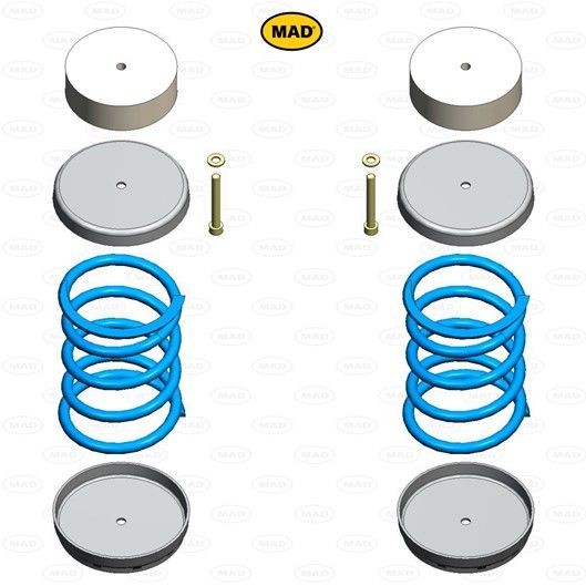 MAD Suspension kit, coil springs Article number: HV-068250 cheaply