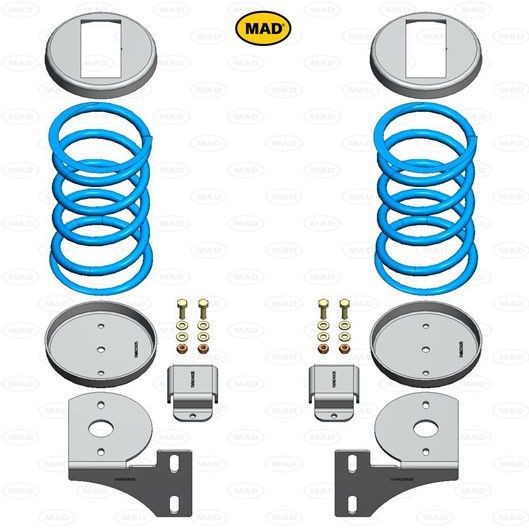 MAD Suspension kit, coil springs Article number: HV-198250 cheaply