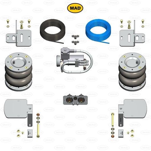 MAD NR-067514-C Õhkpadi TRANSIT CUSTOM 2.0 EcoBlue mHEV 185 HP Diisel/Elektro