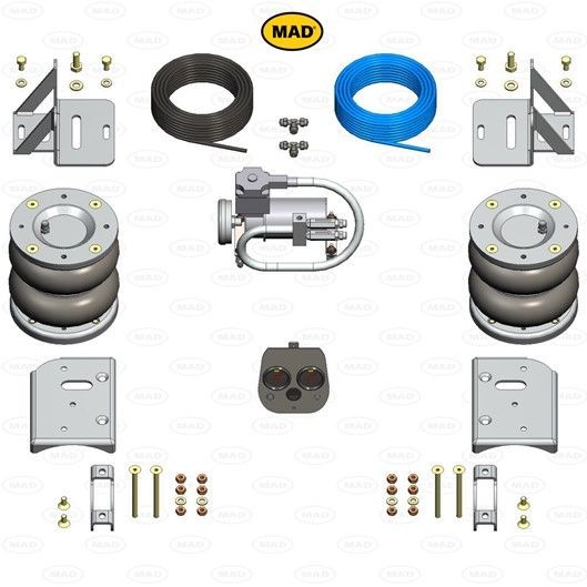 MAD NR-067574-CS Luftfjeder TRANSIT 2.2 TDCi RWD 135 HK Diesel