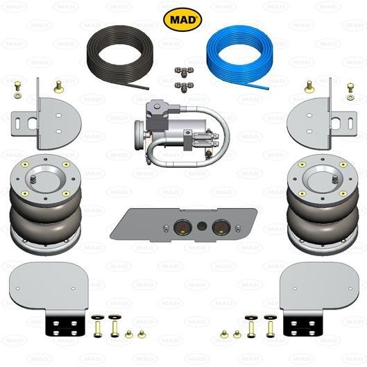 MAD NR-147534-CS Õhkpadi MASTER 2.3 dCi 145 RWD (UV0F, UV0E, HV0E, HV0F, HV0T, HV10,... 146 HP Diisel