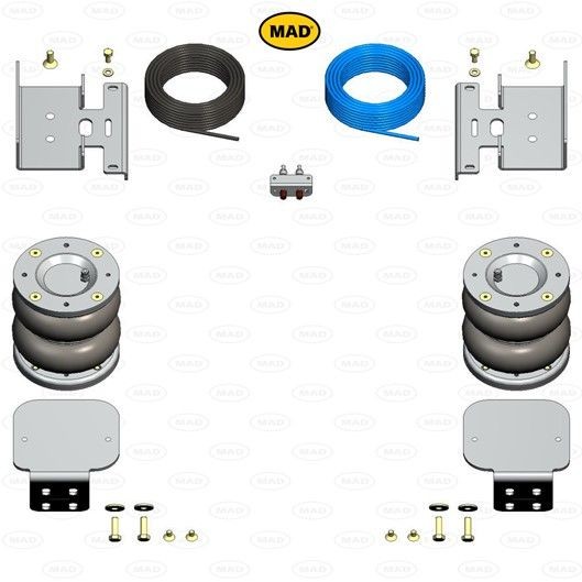 MAD NR-147544-B Õhkpadi MASTER 2.3 dCi 145 RWD (UV0F, UV0E, HV0E, HV0F, HV0T, HV10,... 146 HP Diisel