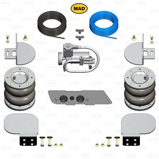 MAD NR-147564-CS Õhkpadi MASTER 2.3 dCi 145 RWD (UV0F, UV0E, HV0E, HV0F, HV0T, HV10,... 146 HP Diisel