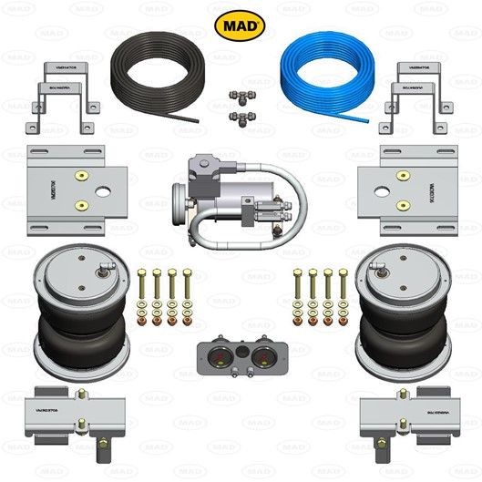 MAD NR-317064-C Въздушна възглавница NAVARA 2.5 dCi 4WD (D40TT, D40T, D40M, D40BB) 190 K.C. дизел