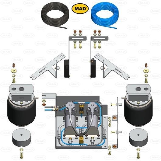 MAD NR-367814-R Õhkpadi PROACE VERSO 2.0 D4d (MPY6, MPY5) 177 HP Diisel