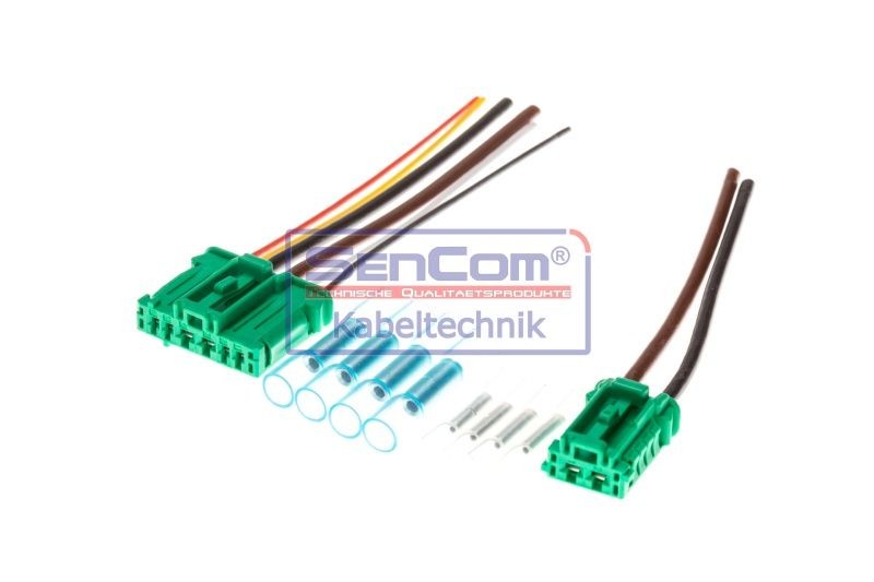 SenCom 501010 Cable Repair Set, interior heating fan, (eng. preheat sys.) SCÉNIC 1.6 (JA00) 110 PS Petrol 2003