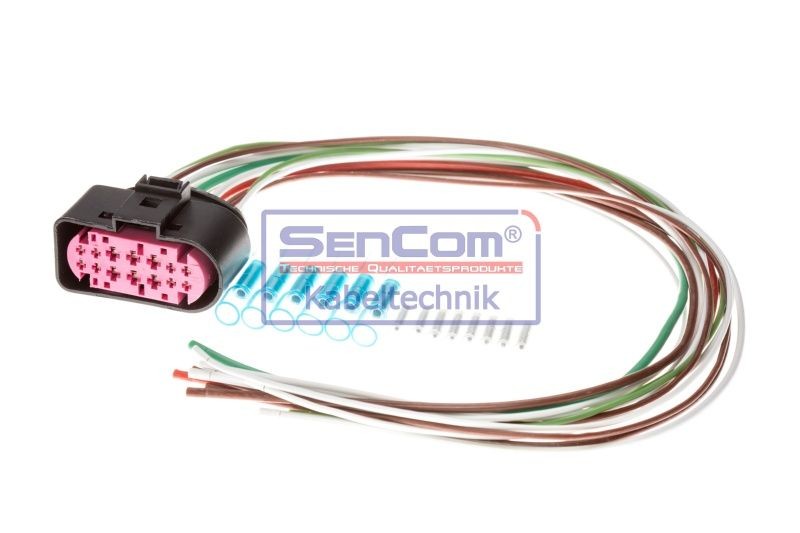 SenCom 7620E02 Kaabli remondikomplekt, esituli PASSAT 2.8 Syncro 180 HP Bensiin 2001