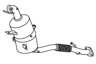 VEGAZ Diesel particulate filter Article number: FK-949 cheaply