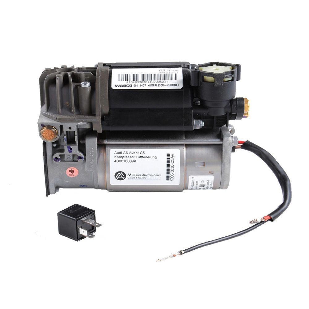 MiesslerAutomotive 2508-04-007A Kompressor, trykluftanlæg A6 3.0 220 HK Benzin 2005