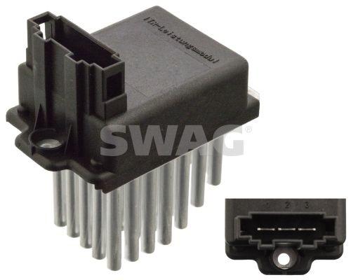 SWAG Control Unit, air conditioning Article number: 30 93 0601 cheaply