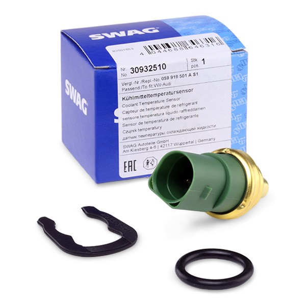 SWAG Sensor, coolant temperature Article number: 30 93 2510 cheaply