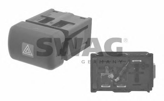 SWAG 40 91 7640 Hazard Light Switch ASTRA 1.8 16V (F08, F48) 116 PS Petrol 2005