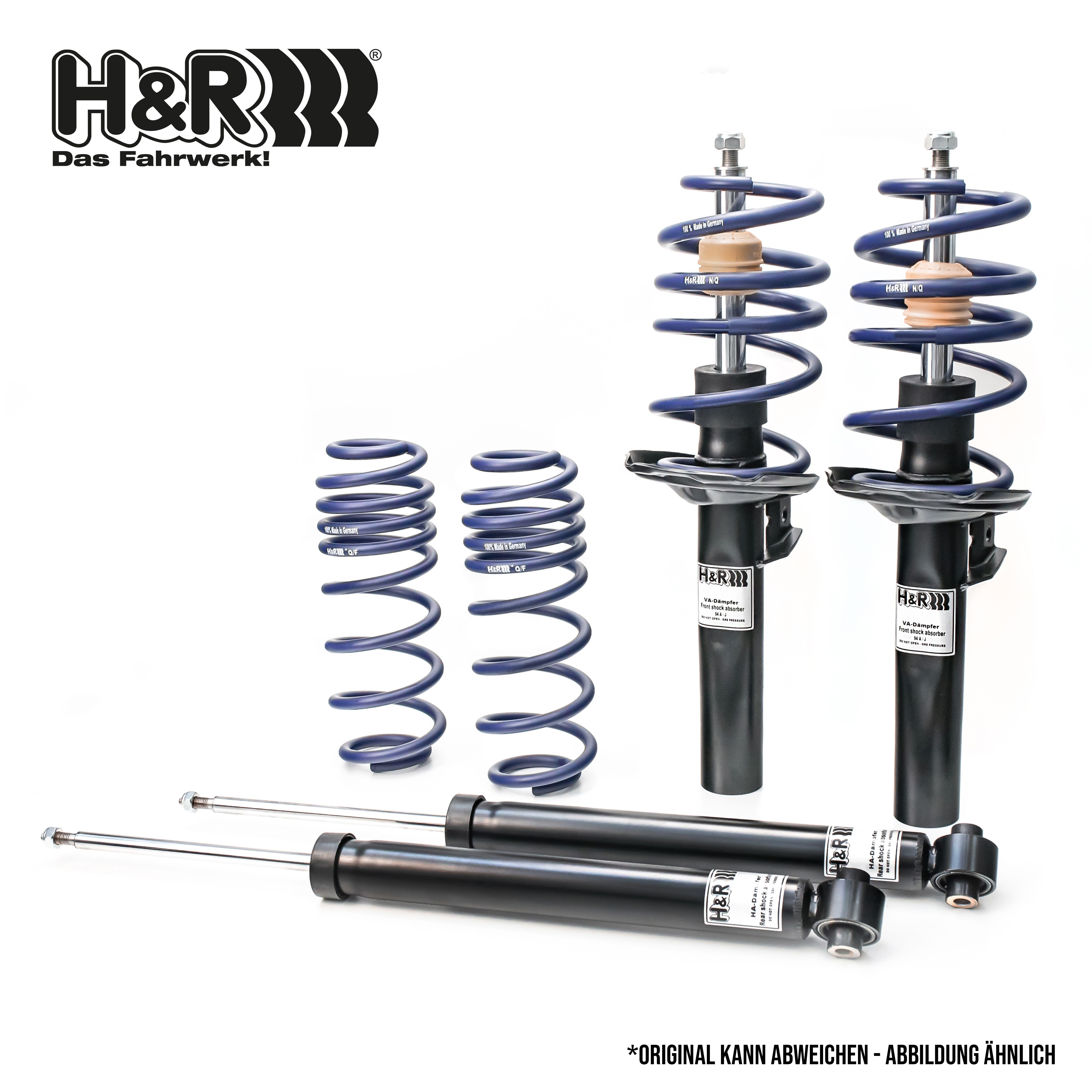 H&R Komplet obes, vzmeti / blazilci številka artikla: 40376-1 poceni
