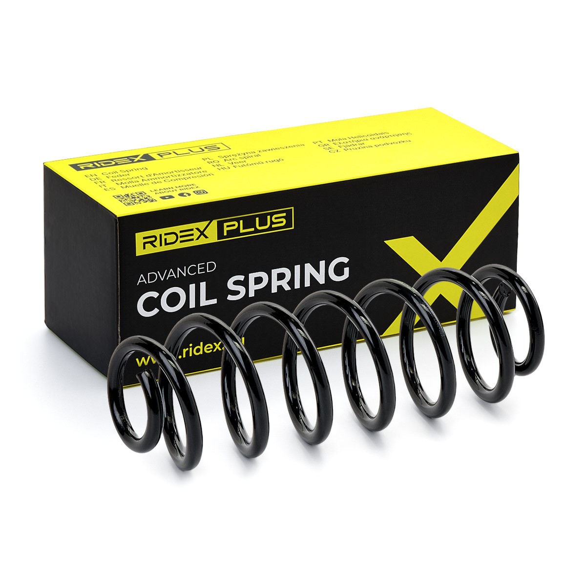 RIDEX PLUS Coil spring Article number: 188C0064P cheaply