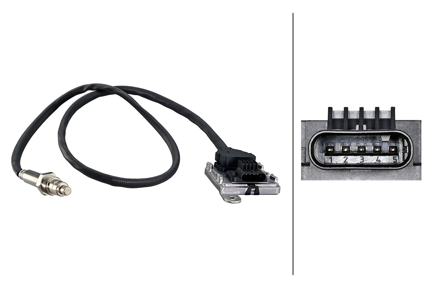 HELLA 6PN 358 307-021 NOx Sensor, NOx Catalyst SUPERB 2.0 TDI 177 PS Diesel