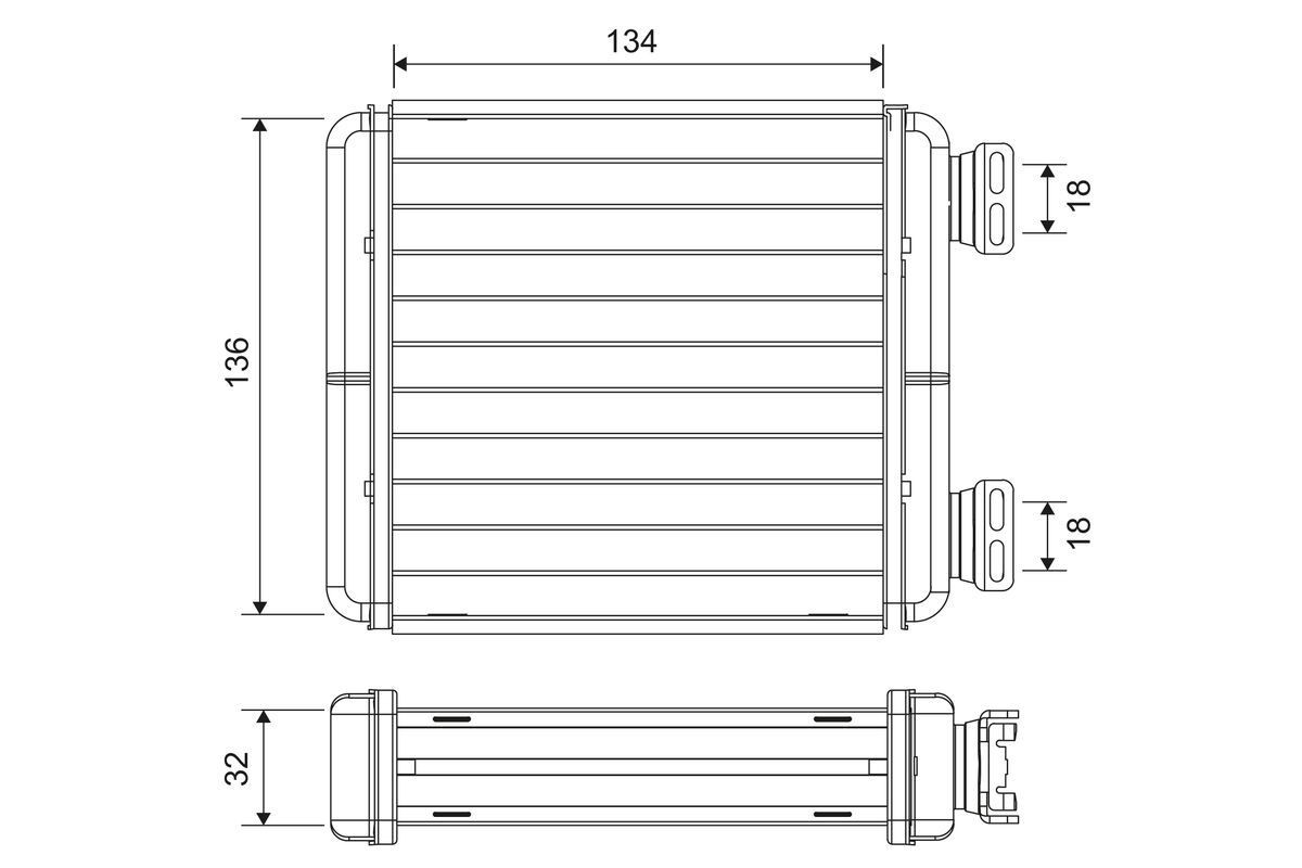 VALEO Heater matrix Article number: 811629 cheaply