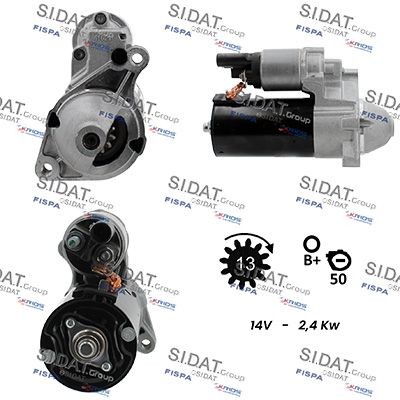 SIDAT Starter Artikli number: S12BH0918 soodsalt