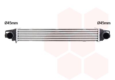 VAN WEZEL Intercooler Article number: 17014712 cheaply