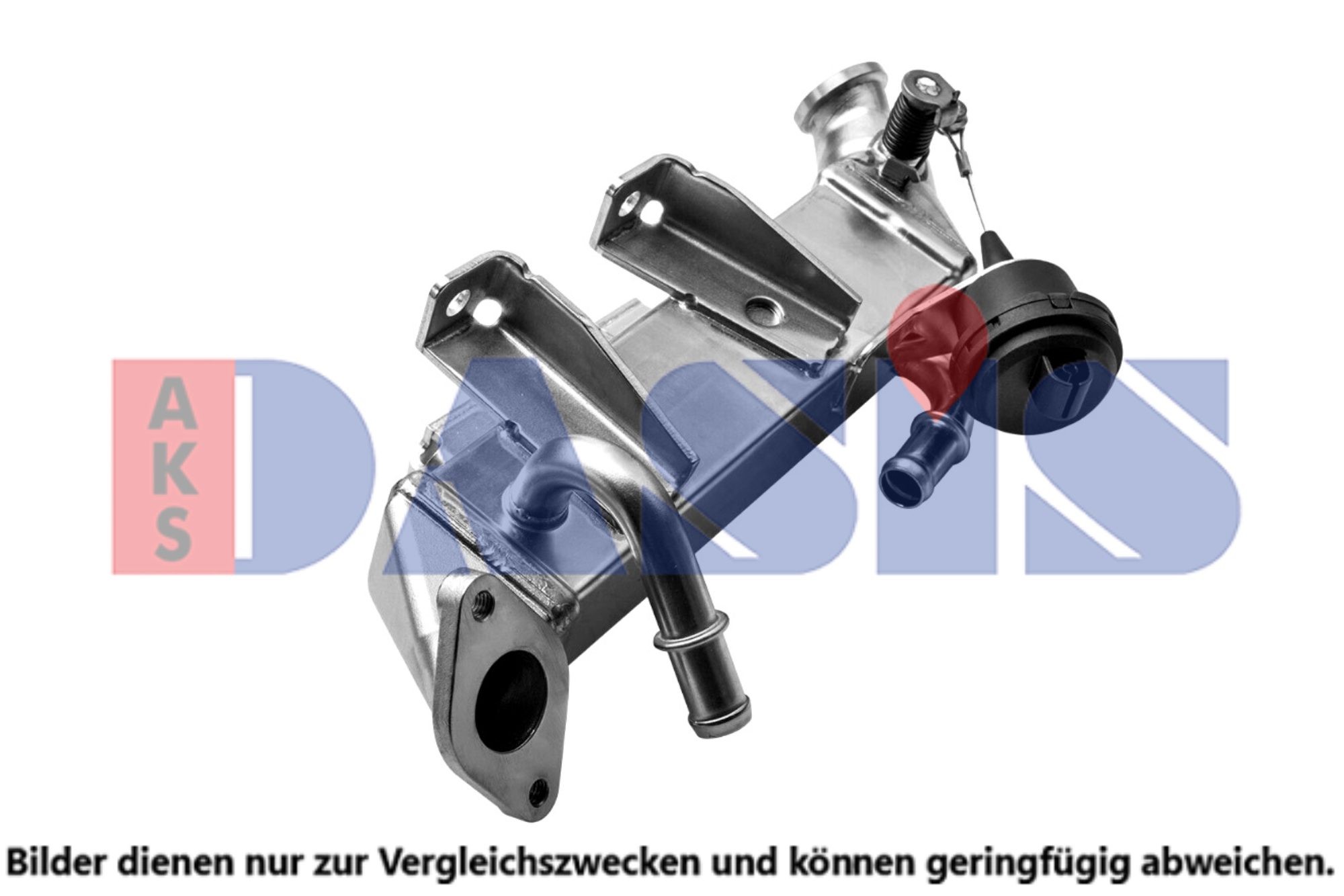 AKS DASIS 185034N EGR cooler MASTER 2.3 dCi 145 FWD (FV0E, FV0F, FV0H, FV02, FV0M, FV0S,... 146 PS Diesel