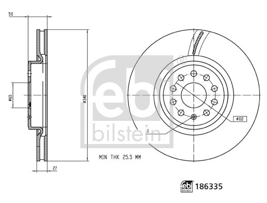 FEBI BILSTEIN Piduriketas Artikli number: 186335 soodsalt