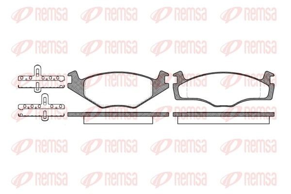 REMSA Brake pad set Article number: 0171.00 cheaply