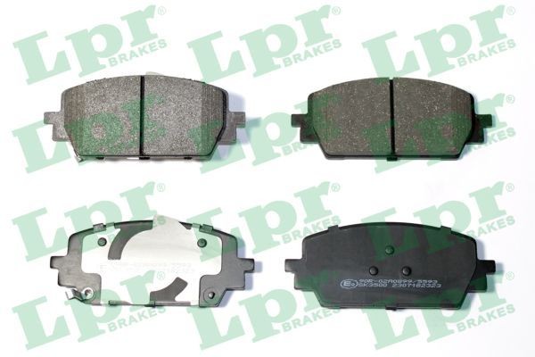 LPR Brake pad set Article number: 05P2323 cheaply
