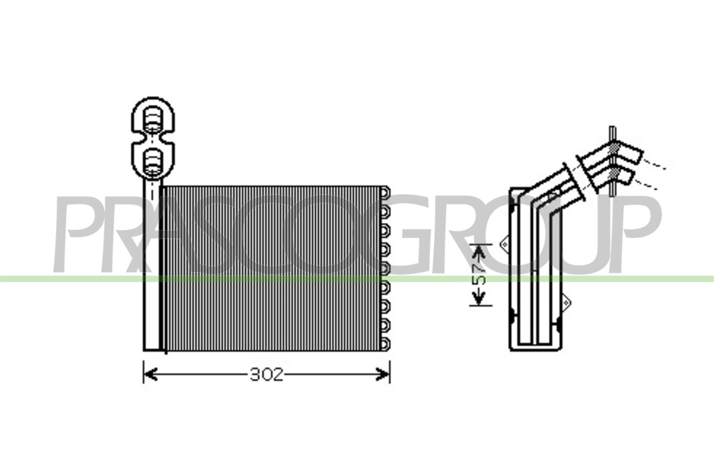 PRASCO Heater matrix Article number: FD076H001 cheaply