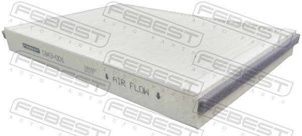 FEBEST Filter, zrak notranjega prostora številka artikla: 1843-001 poceni