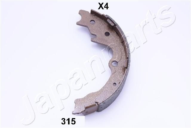 JAPANPARTS Handbrake shoes Article number: GF-315AF cheaply