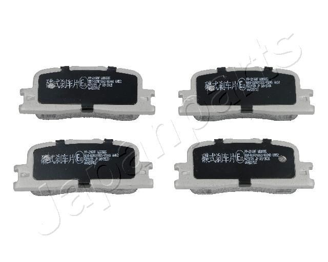 JAPANPARTS Brake pad set Article number: PP-216AF cheaply