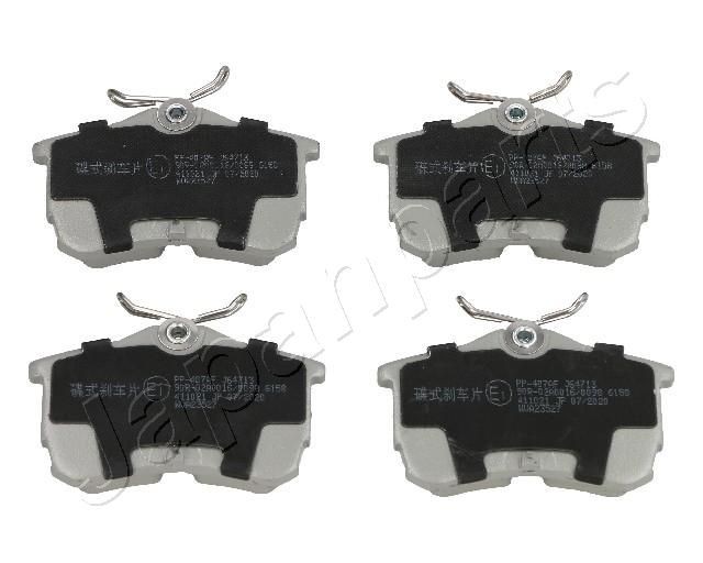 JAPANPARTS Brake pad set Article number: PP-407AF cheaply
