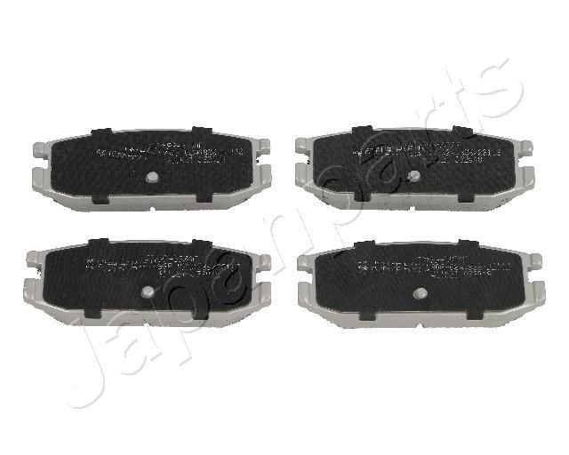 JAPANPARTS Bremseklosser artikkelnummer: PP-593AF billig