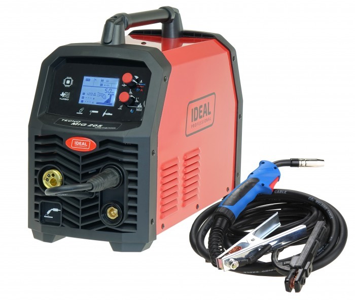 OEM Fusion Welding Machine TECNO MIG 205 LCD from IDEAL PROFESSIONAL