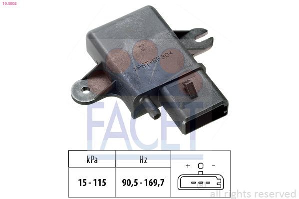 FACET Air Pressure Sensor, height adaptation Article number: 10.3002 cheaply