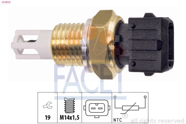 FACET Sensor, indsugningstemp. Varenummer: 10.4016 billige