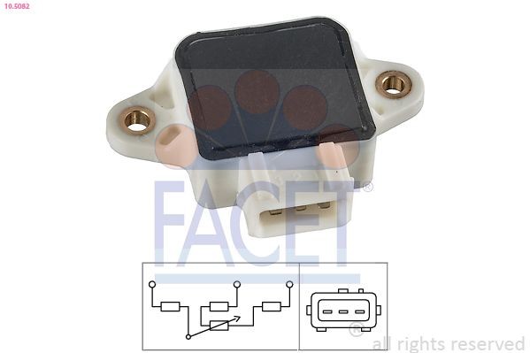 FACET Throttle position sensor Article number: 10.5082 cheaply