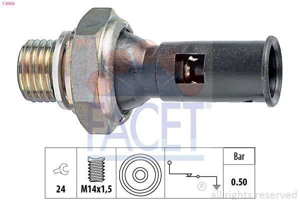 FACET Oil Pressure Switch Article number: 7.0056 cheaply