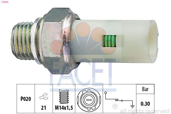 FACET Oil Pressure Switch Article number: 7.0076 cheaply