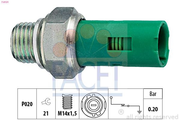 FACET Oil Pressure Switch Article number: 7.0131 cheaply