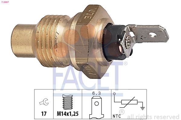 FACET Sensor, coolant temperature Article number: 7.3007 cheaply