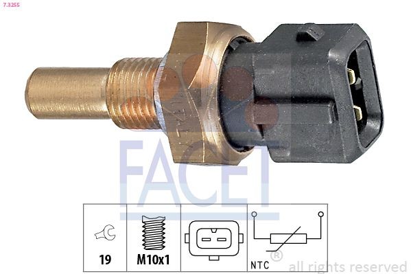 FACET Oil temperature sensor Article number: 7.3255 cheaply