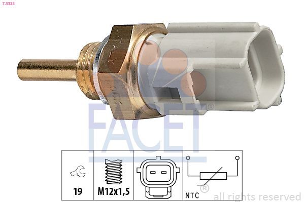 FACET Sensor, coolant temperature Article number: 7.3323 cheaply