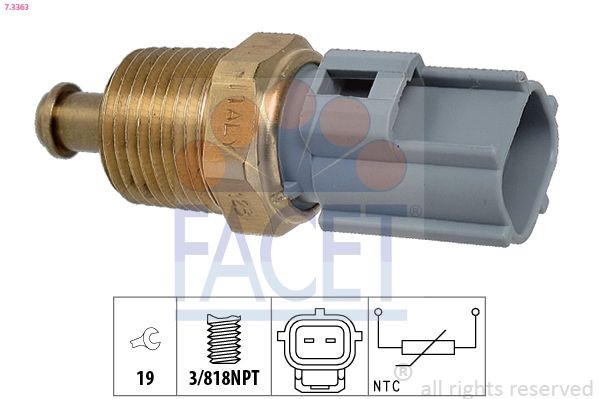 FACET Oil temperature sensor Article number: 7.3363 cheaply
