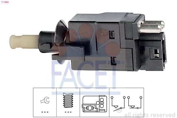 FACET Temperature Switch, coolant warning lamp Article number: 7.4003 cheaply