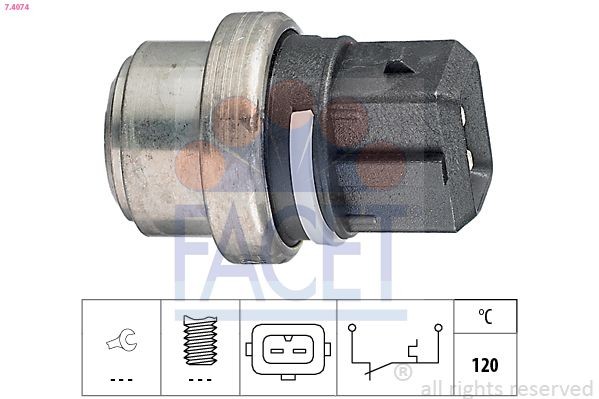 FACET Temperature Switch, coolant warning lamp Article number: 7.4074 cheaply