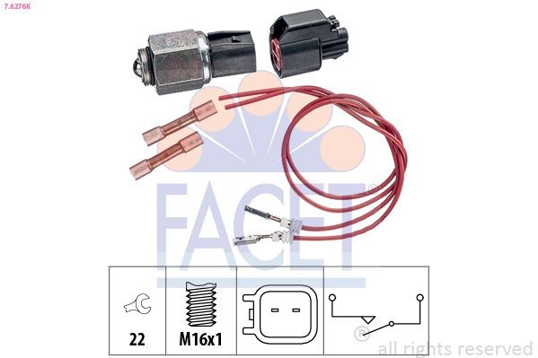 FACET Reverse light switch Article number: 7.6276K cheaply